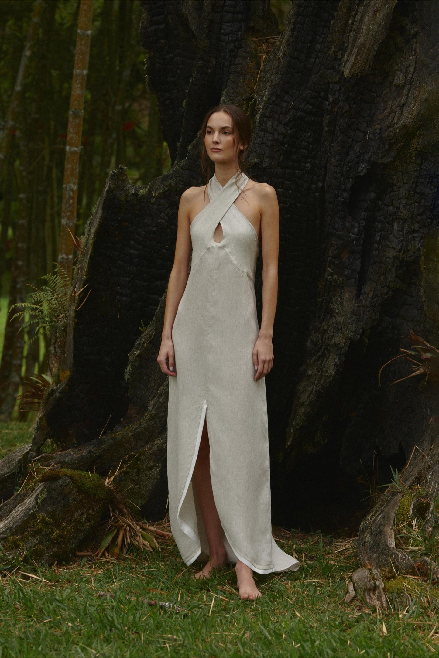 VESTIDO JULIETA NATURAL