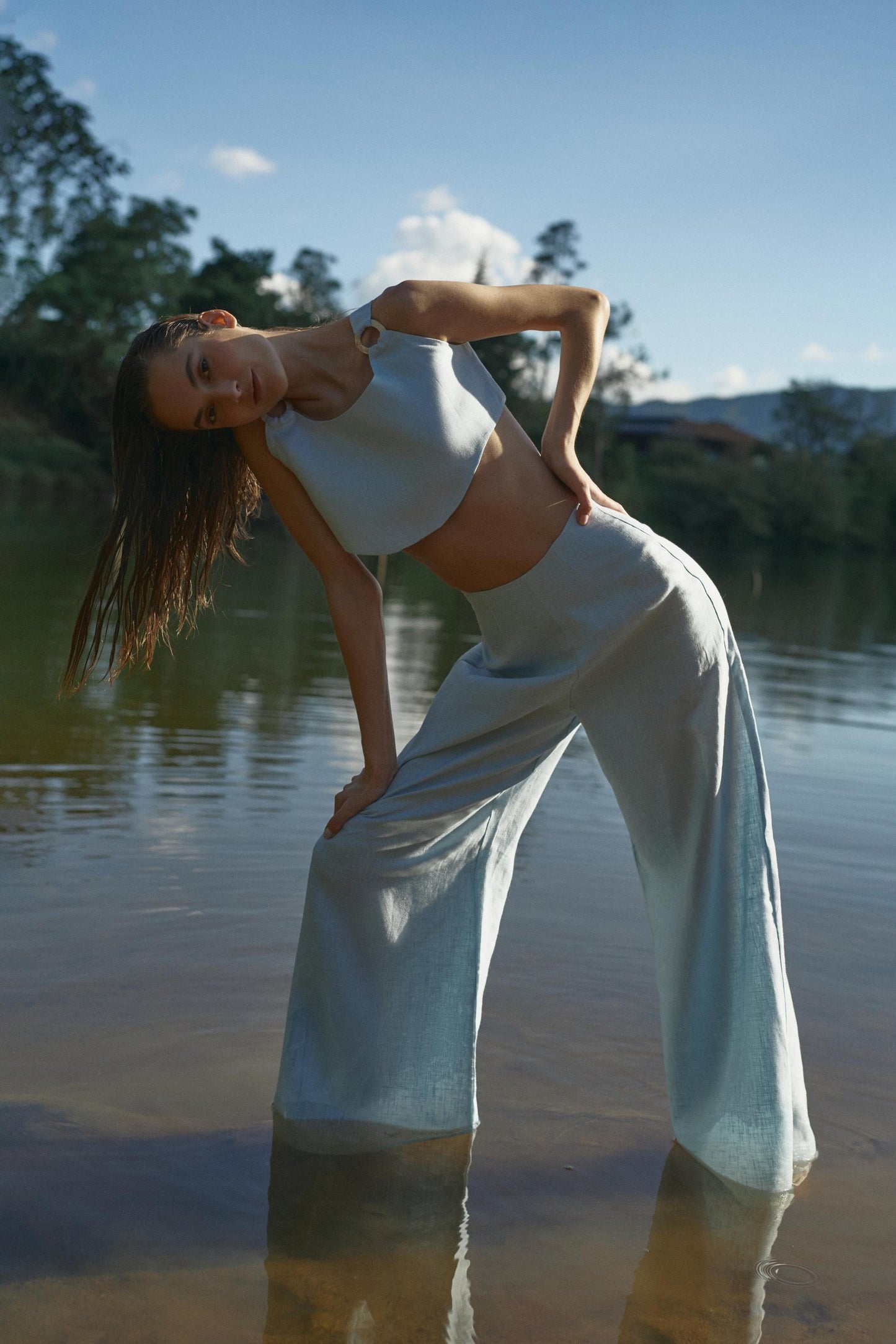 TOP NAHLA CELESTE