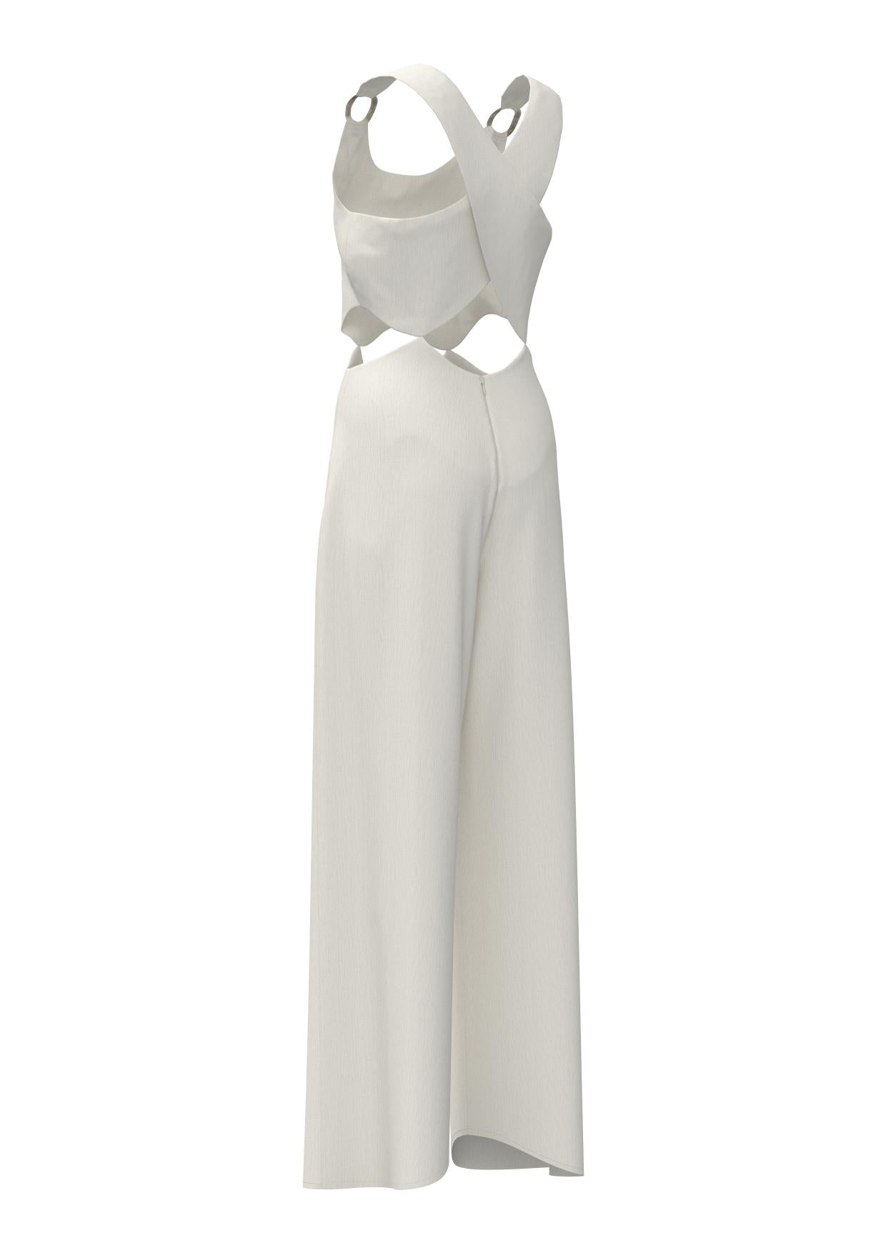 ENTERIZO MARGA IVORY