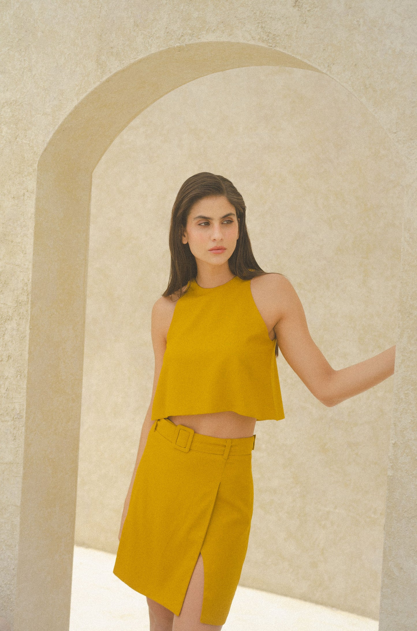 Falda Nora Ambar