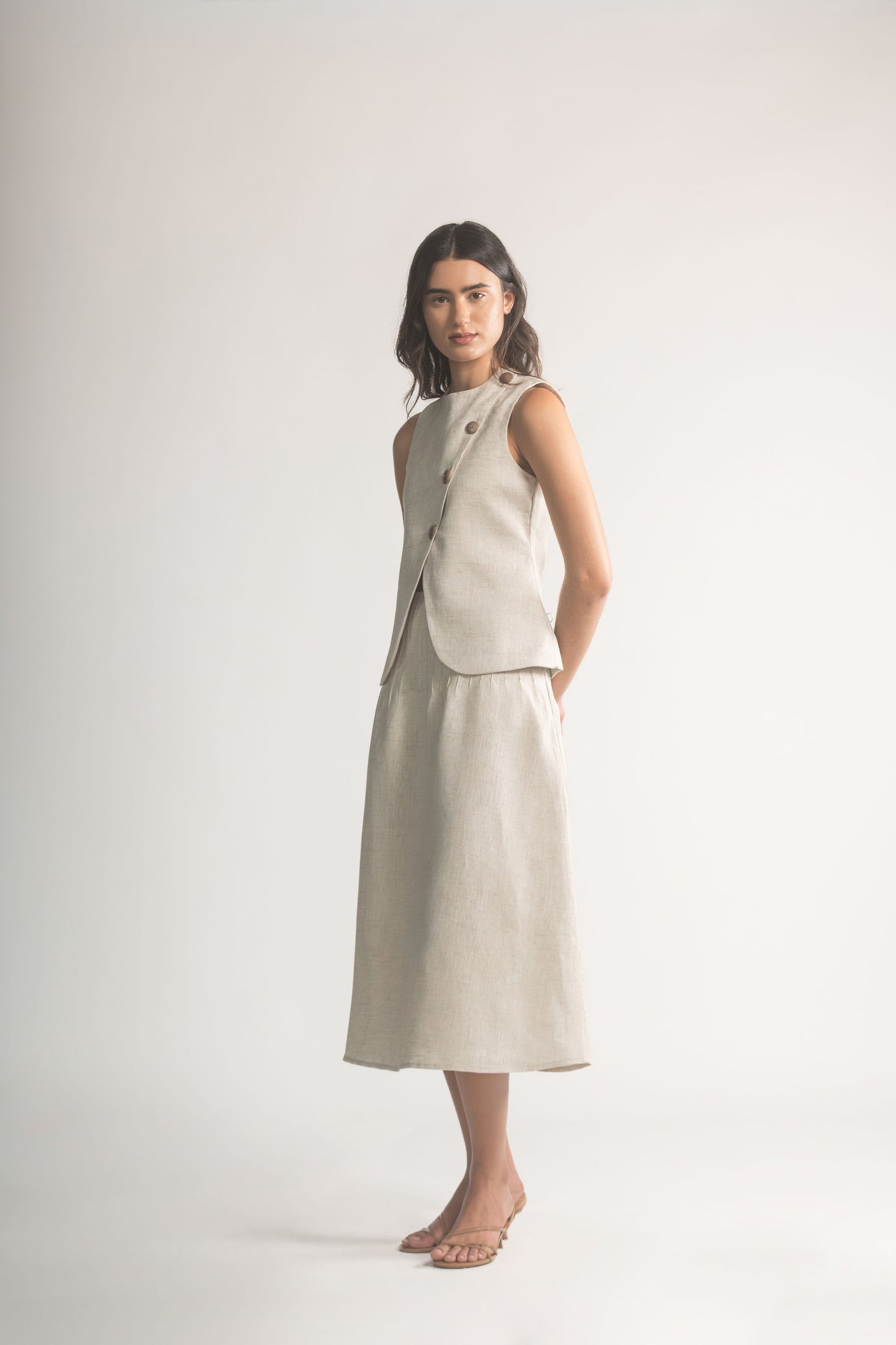 CHALECO NOELIA – NATURAL