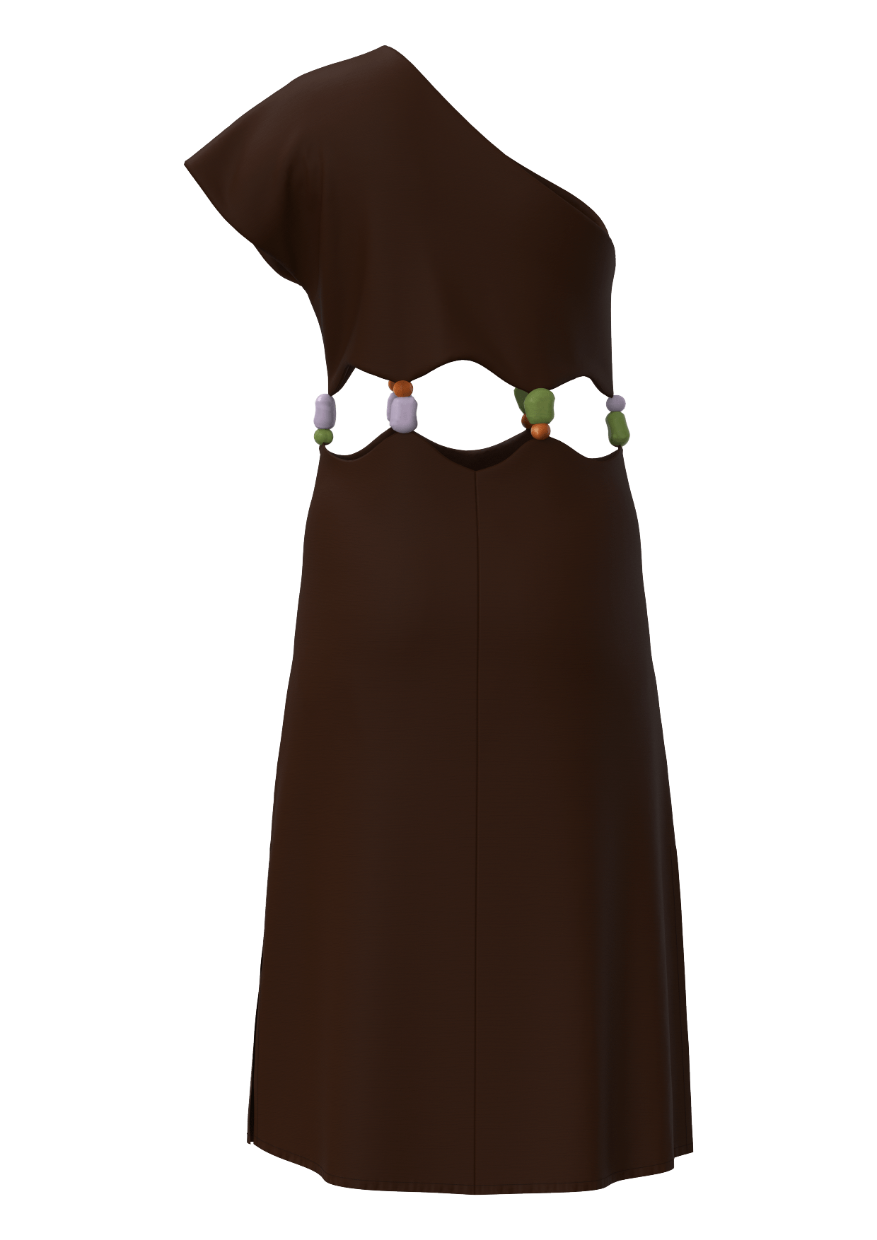 VESTIDO ALMENDRA MOCA