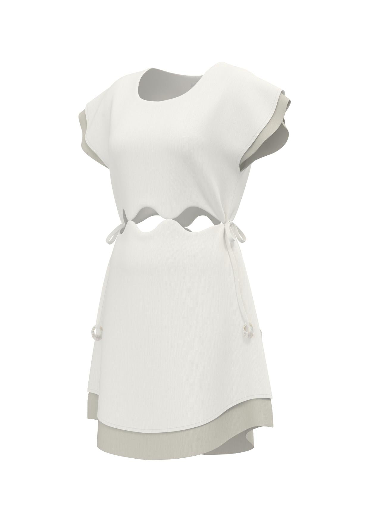 VESTIDO DENISE IVORY