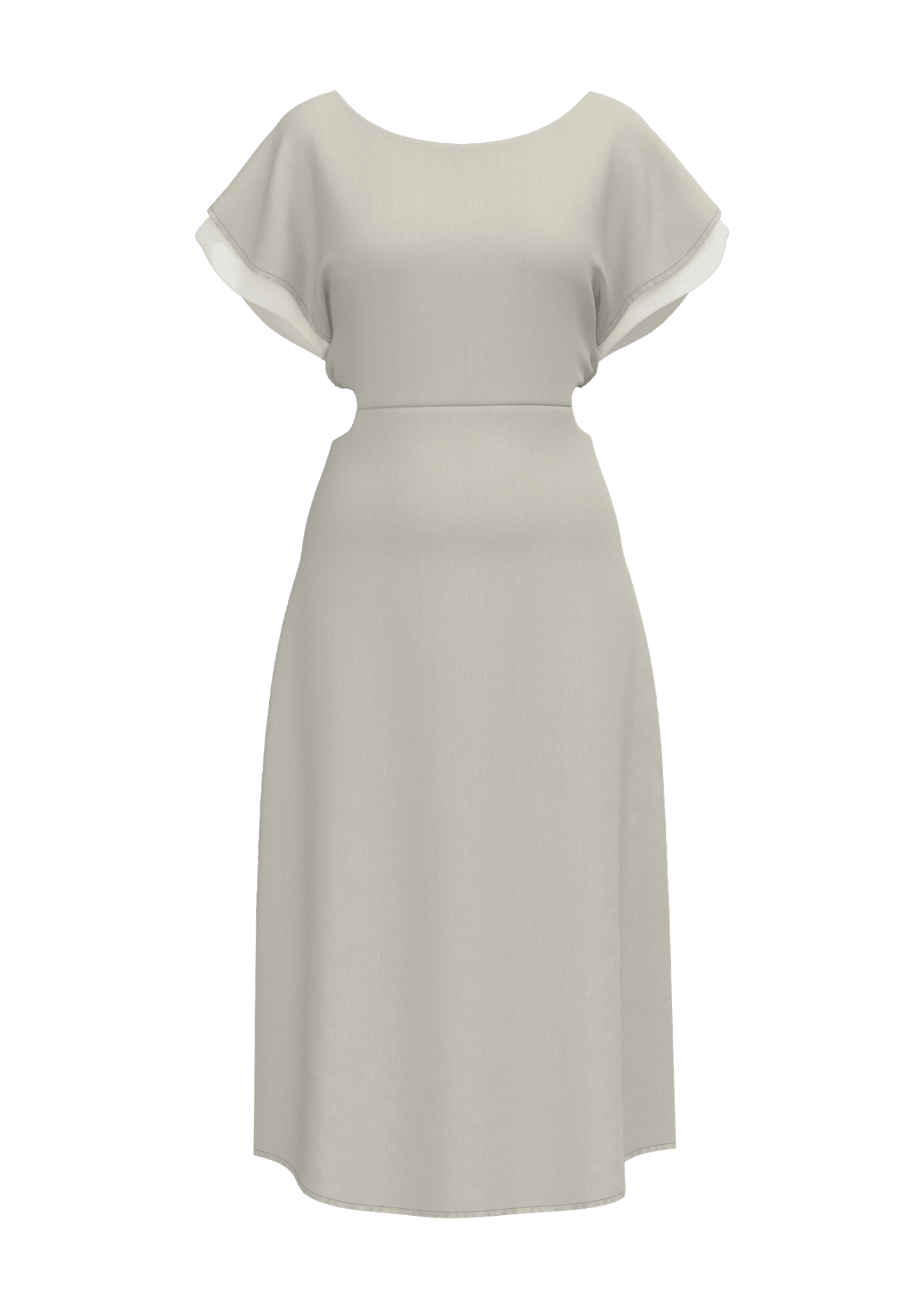 VESTIDO MAGDALENA NATURAL