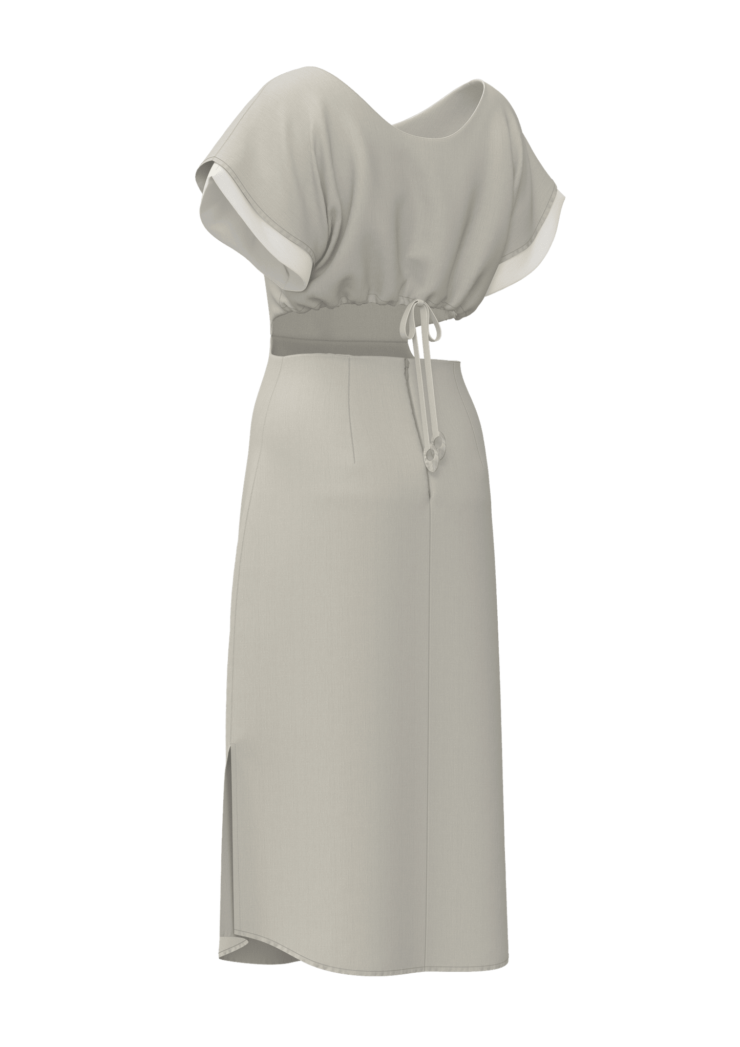 VESTIDO MAGDALENA NATURAL
