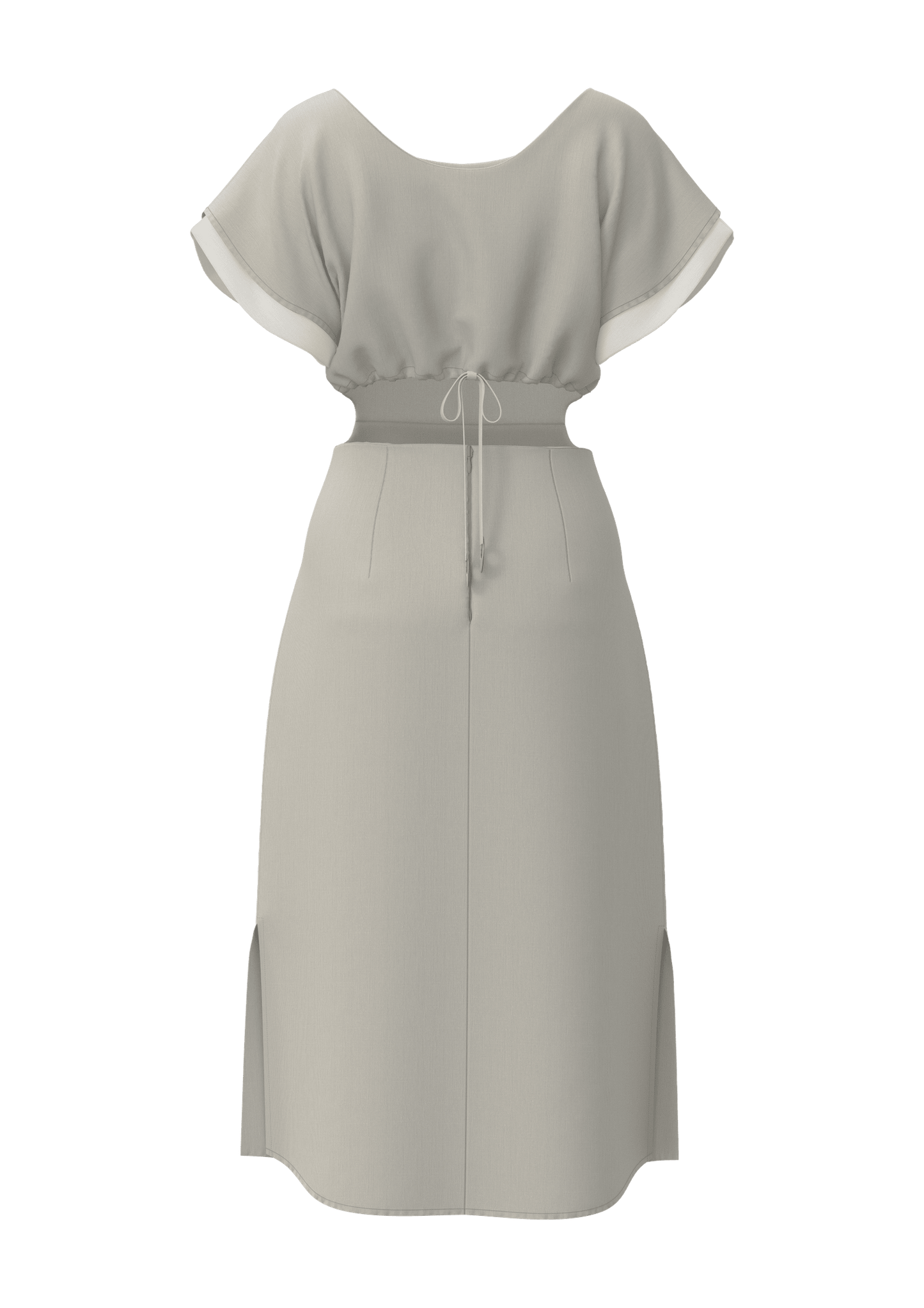 VESTIDO MAGDALENA NATURAL
