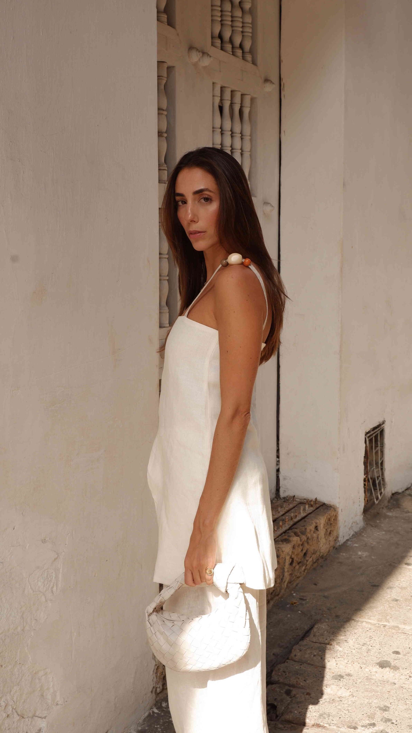 SET LEDA CAMELIA IVORY | 15% OFF
