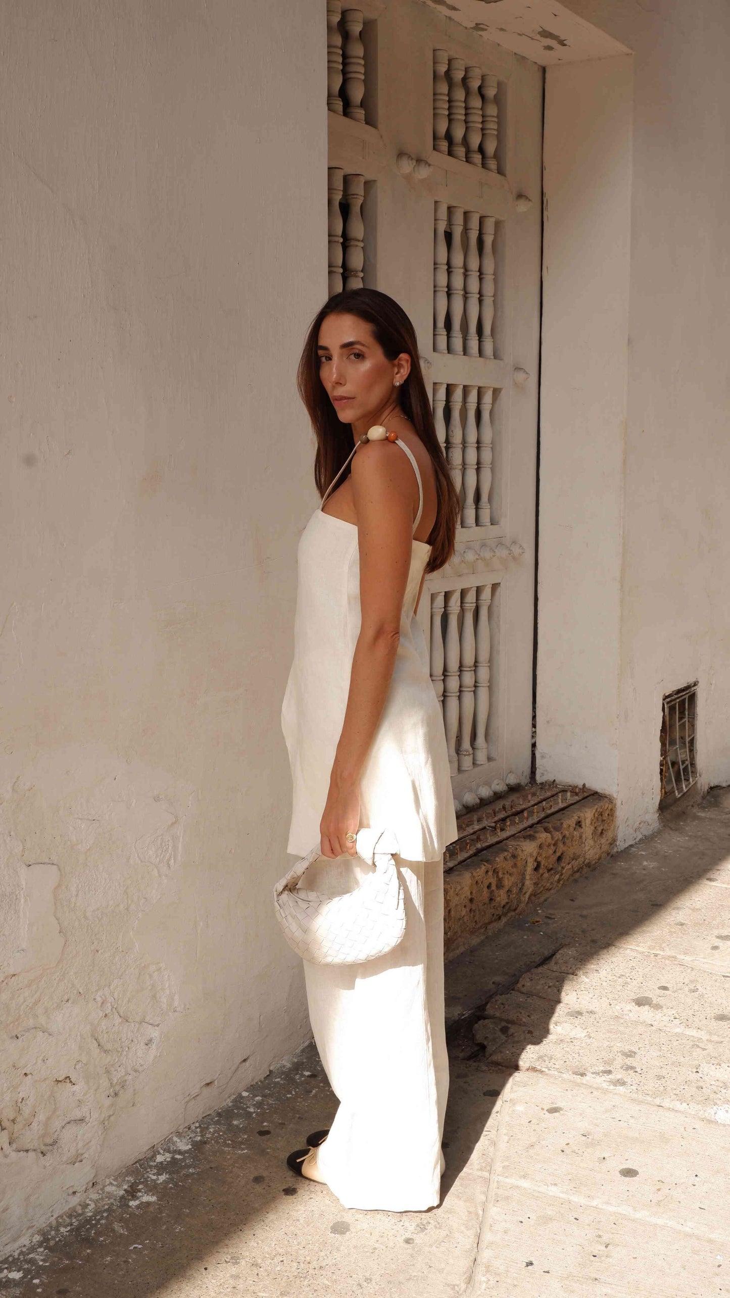 SET LEDA CAMELIA IVORY | 15% OFF