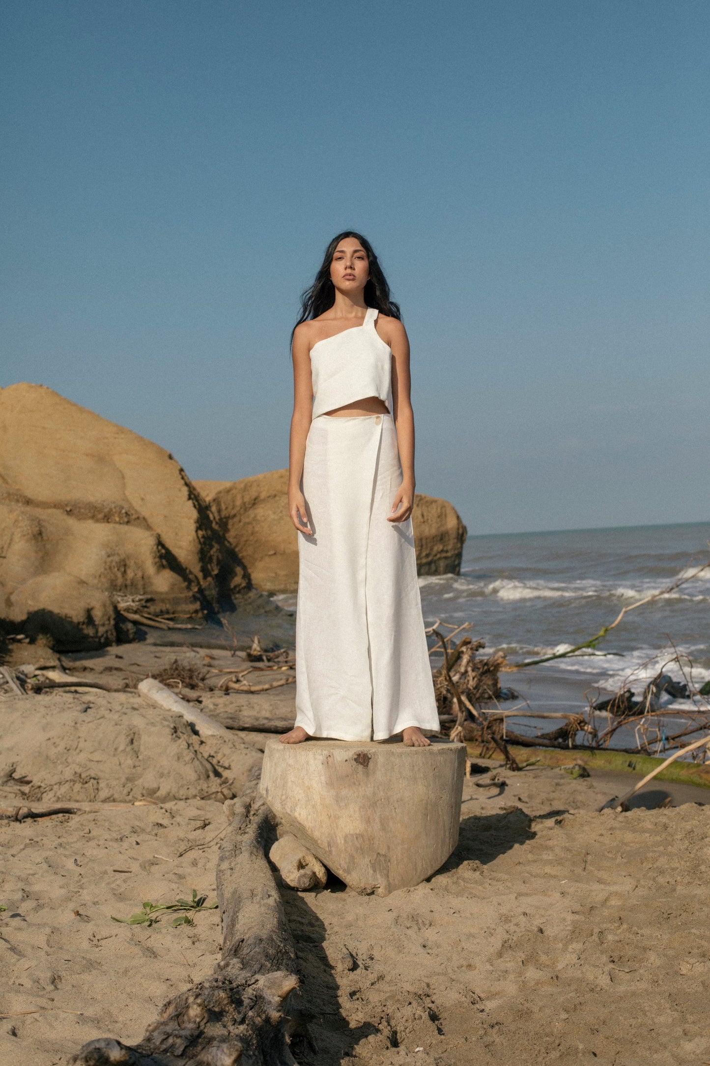 TOP - CLOE IVORY
