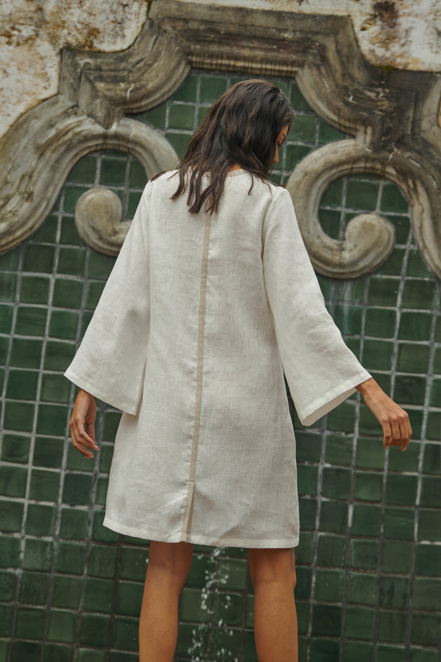 VESTIDO - DALENA IVORY