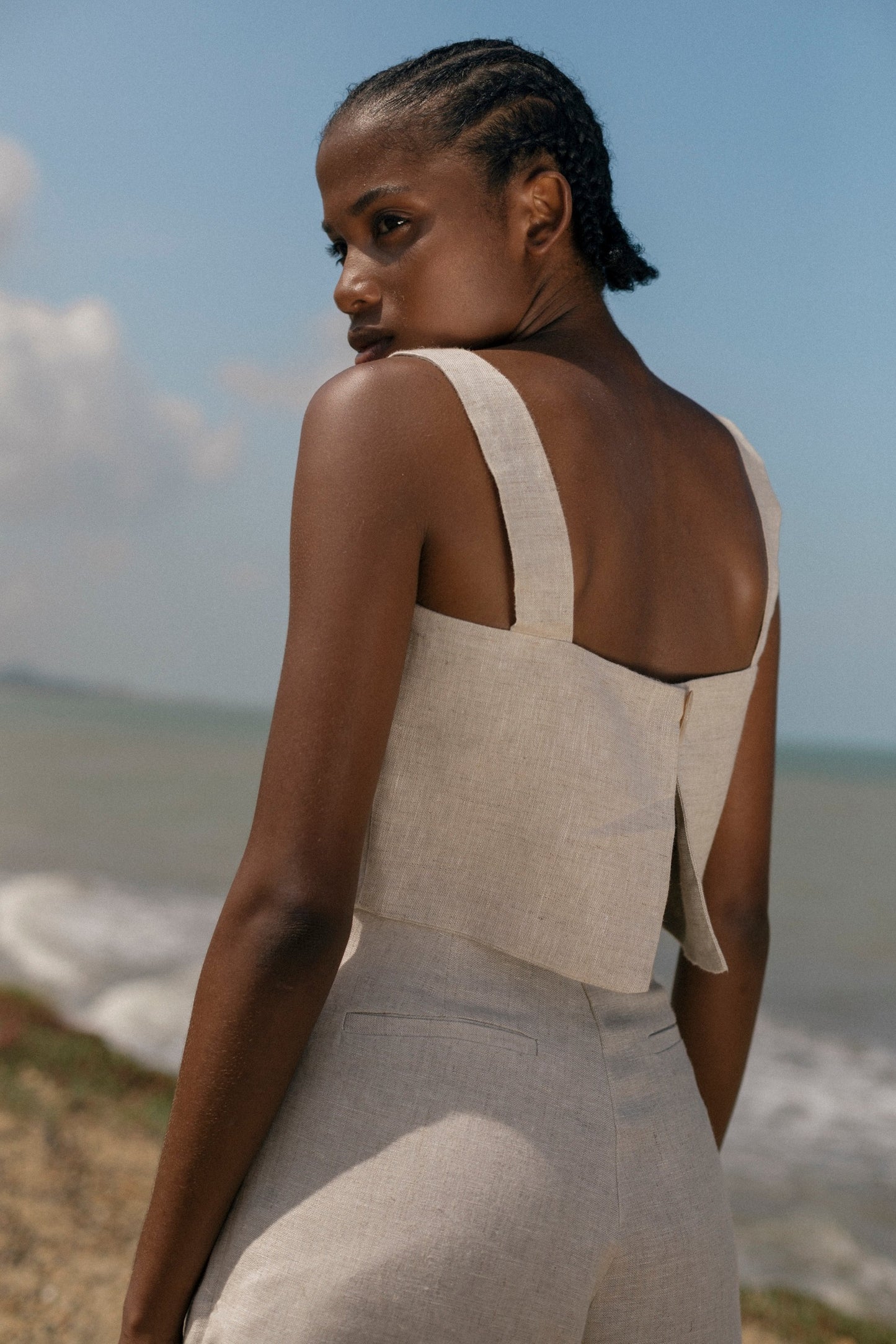TOP - GRETA NATURAL