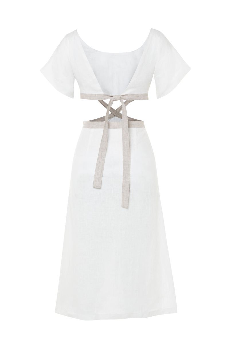 VESTIDO - HANA IVORY