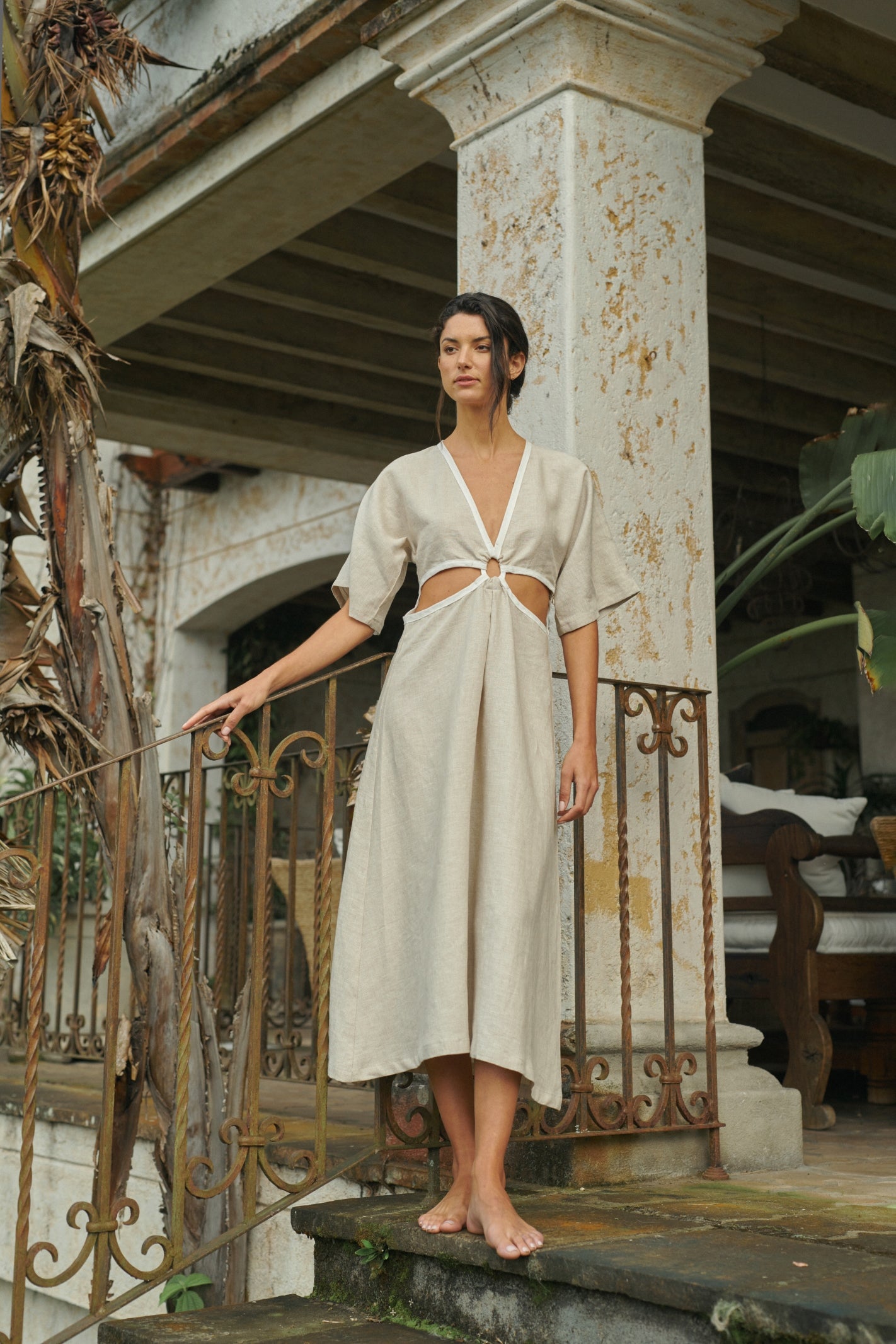 VESTIDO - JASMINE NATURAL