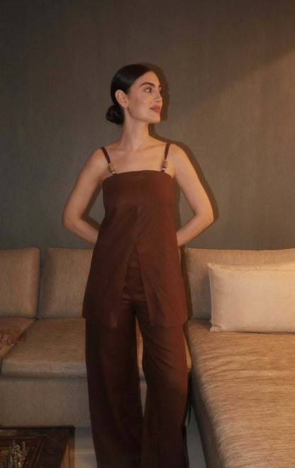 SET LEDA CAMELIA MOCA | 15% OFF