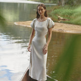 VESTIDO MAGDALENA NATURAL