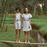 VESTIDO DENISE CELESTE