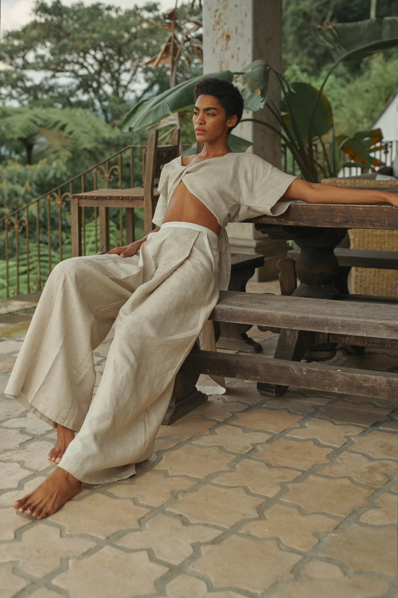 PANTALÓN ESTER NATURAL