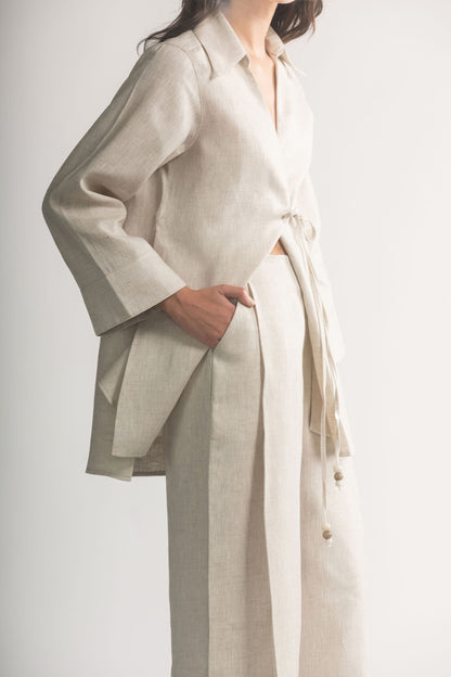 PANTALÓN ALORA - NATURAL