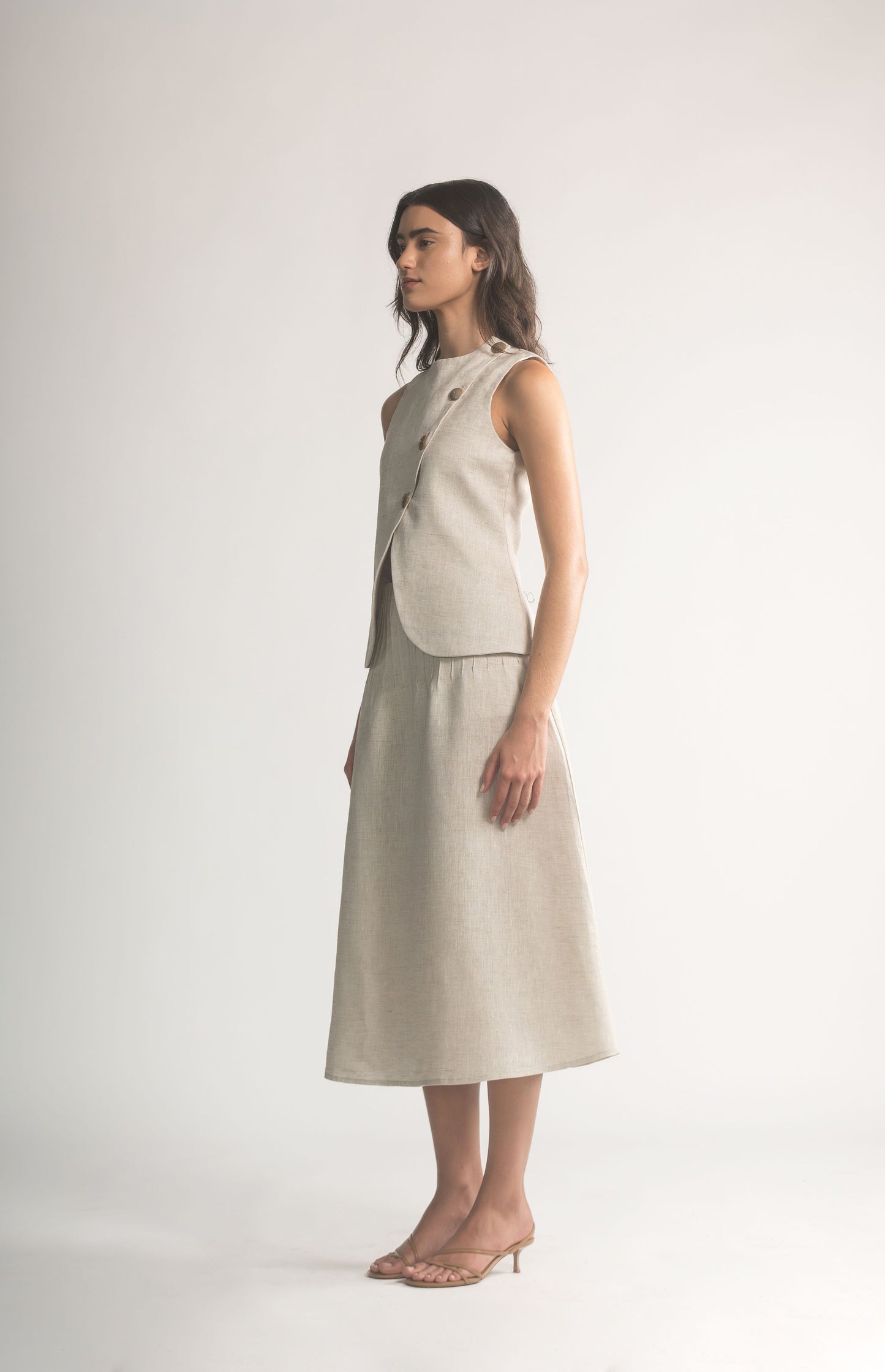 FALDA IVANNA – NATURAL