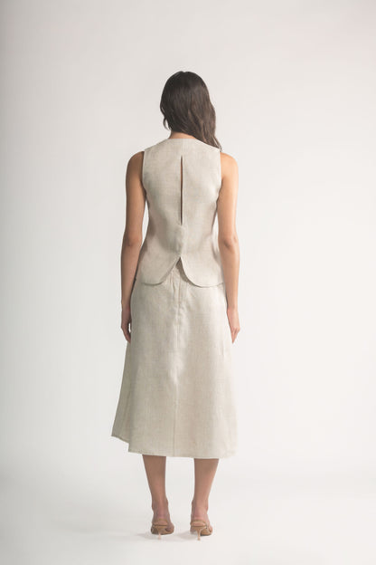 FALDA IVANNA – NATURAL