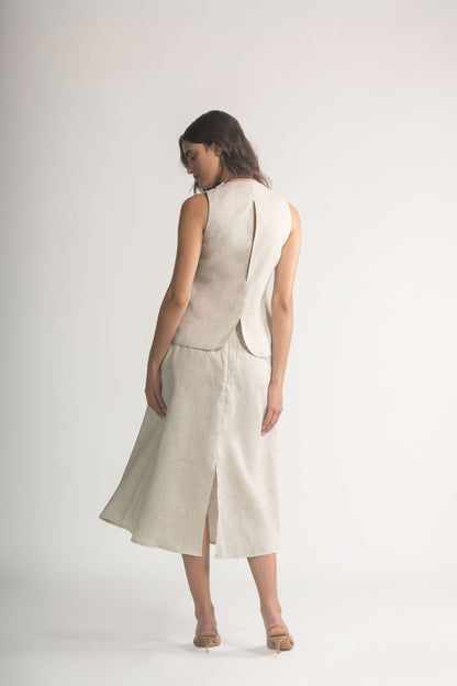 FALDA IVANNA – NATURAL