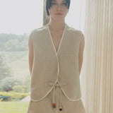 SHORTS EMA IVORY/NATURAL