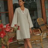 VESTIDO - DALENA NATURAL