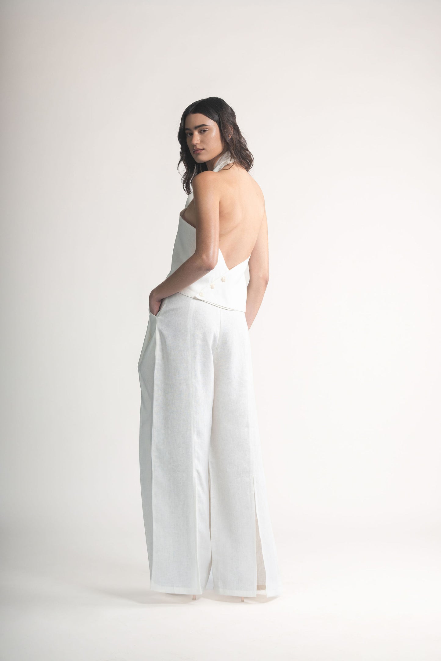 PANTALÓN ALORA - IVORY