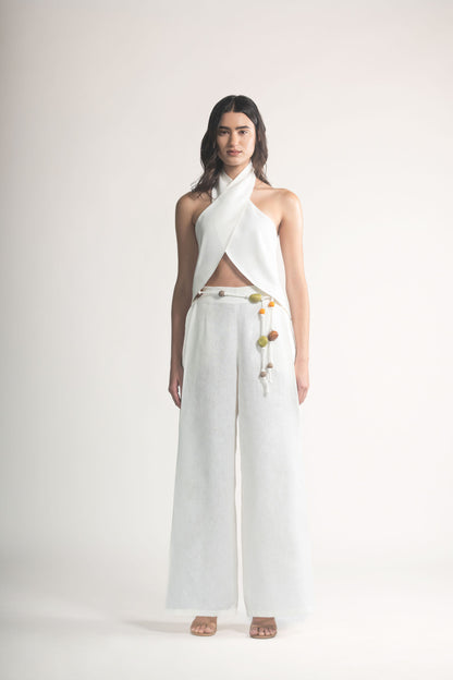 PANTALÓN ALORA - IVORY