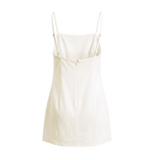 Vestido Abril Ivory