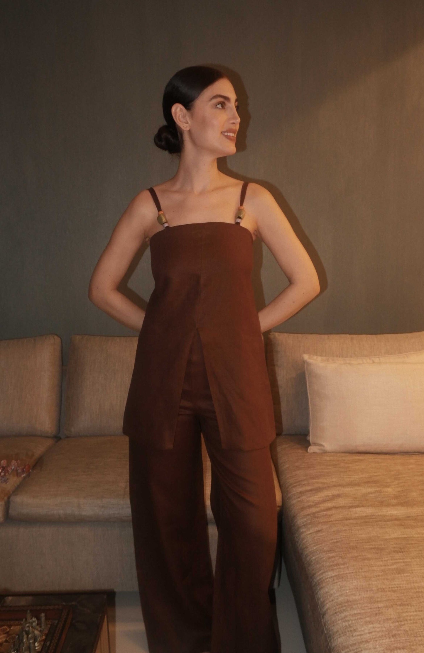 SET LEDA CAMELIA MOCA | 15% OFF