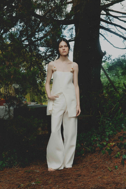 SET LEDA CAMELIA IVORY | 15% OFF