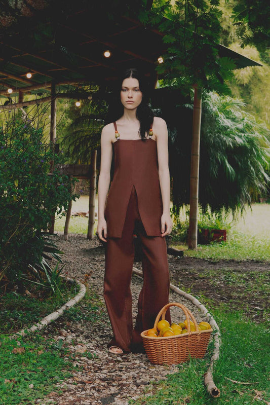SET LEDA CAMELIA MOCA | 15% OFF