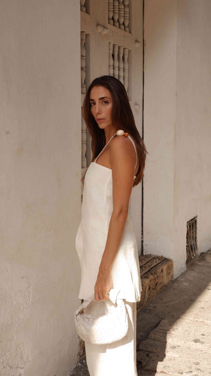 SET LEDA CAMELIA IVORY | 15% OFF