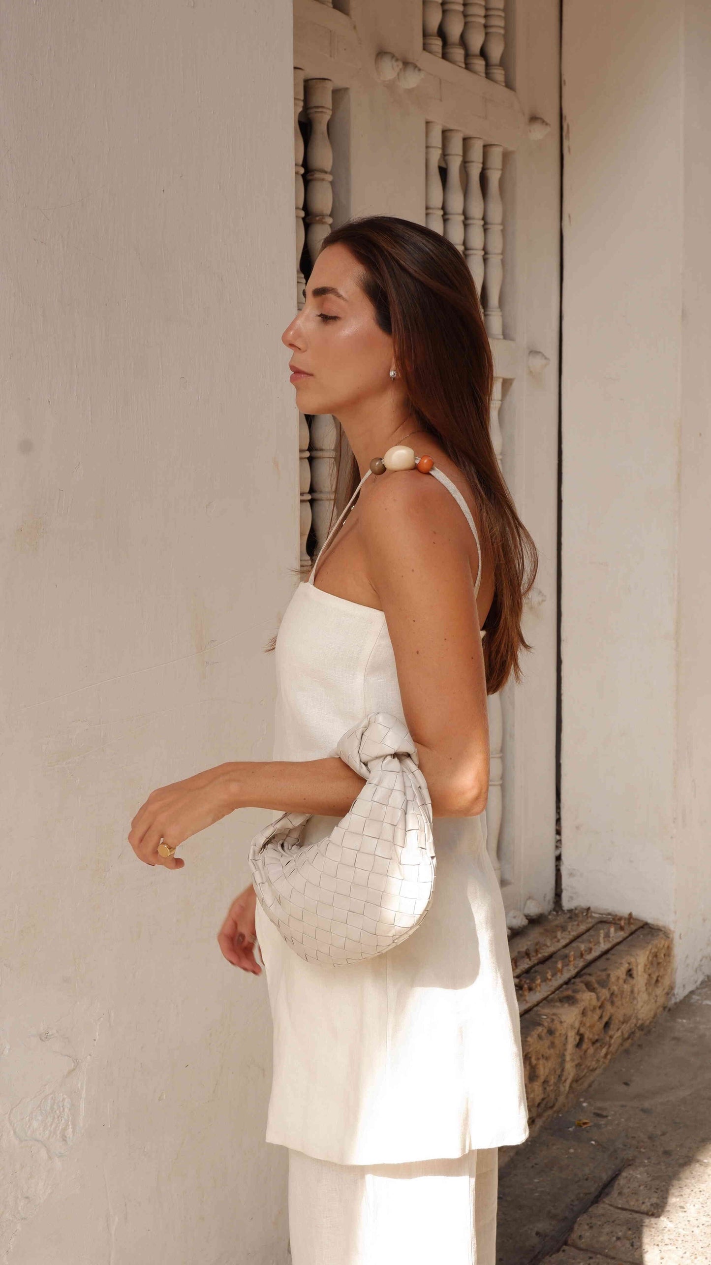 SET LEDA CAMELIA IVORY | 15% OFF