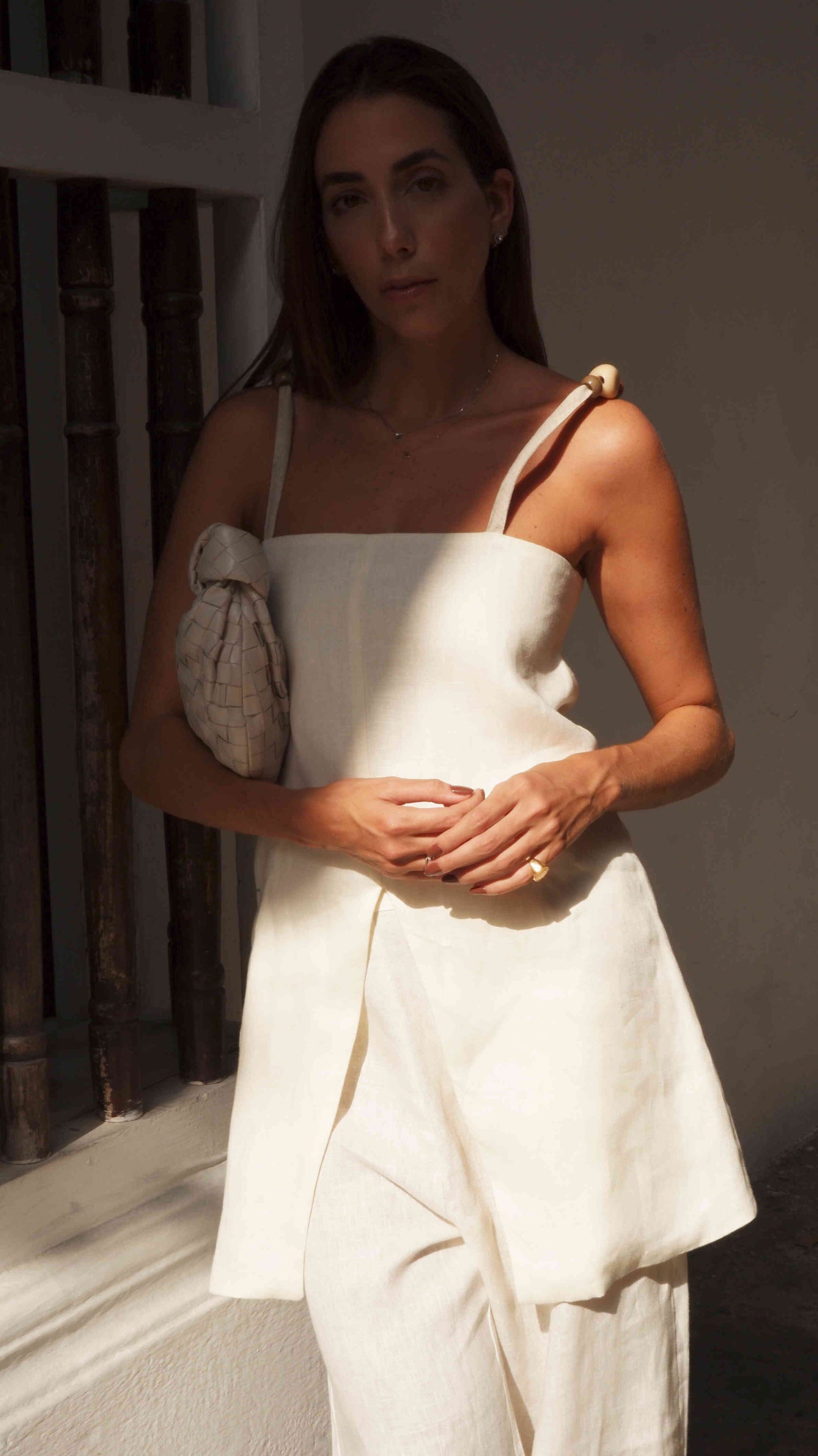 SET LEDA CAMELIA IVORY | 15% OFF