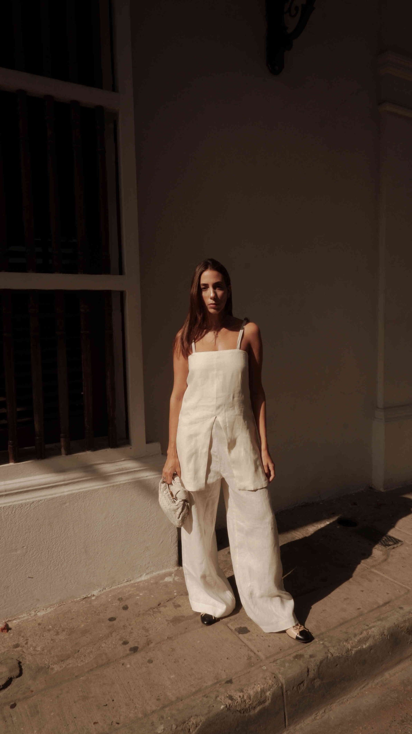 SET LEDA CAMELIA IVORY | 15% OFF