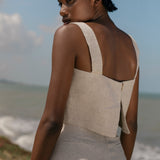 TOP - GRETA NATURAL