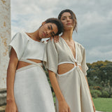 VESTIDO - HANA IVORY
