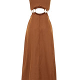 VESTIDO - IRIS OCRE