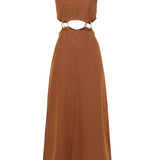 VESTIDO - IRIS OCRE