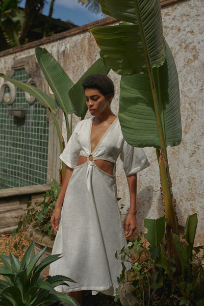 VESTIDO - JASMINE IVORY