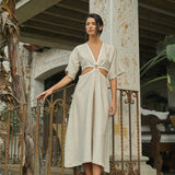 VESTIDO - JASMINE NATURAL