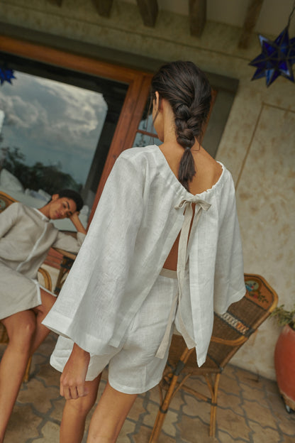 BLUSA - OLIVIA IVORY