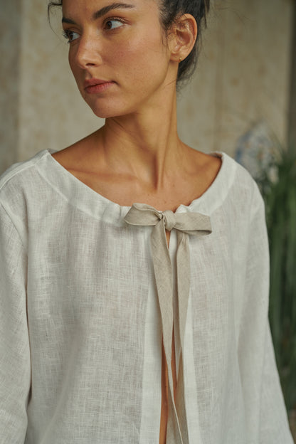 BLUSA - OLIVIA IVORY